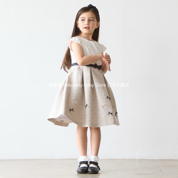 Japanese children's clothing pe#main dress two-piece suit 110-130cm girls summer dress outerwear interview / banquet / performance