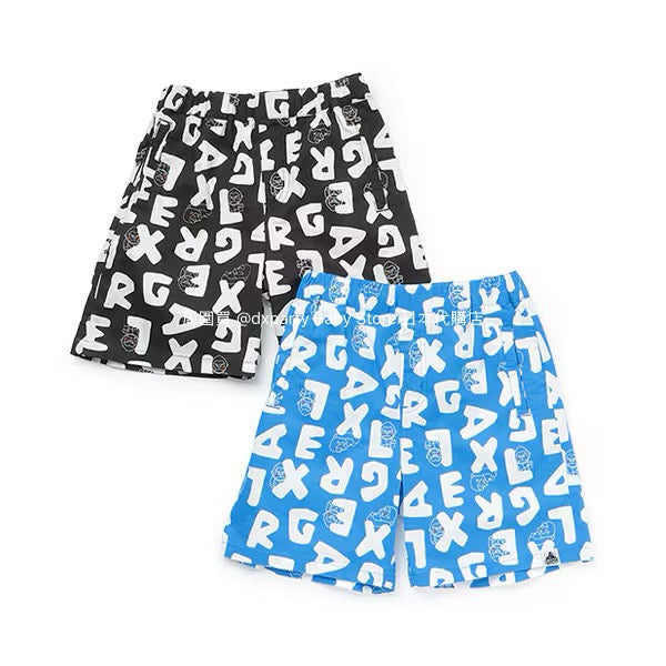 Japanese XLARGE KIDS Printed Shorts 80-140cm Boys Summer PANTS