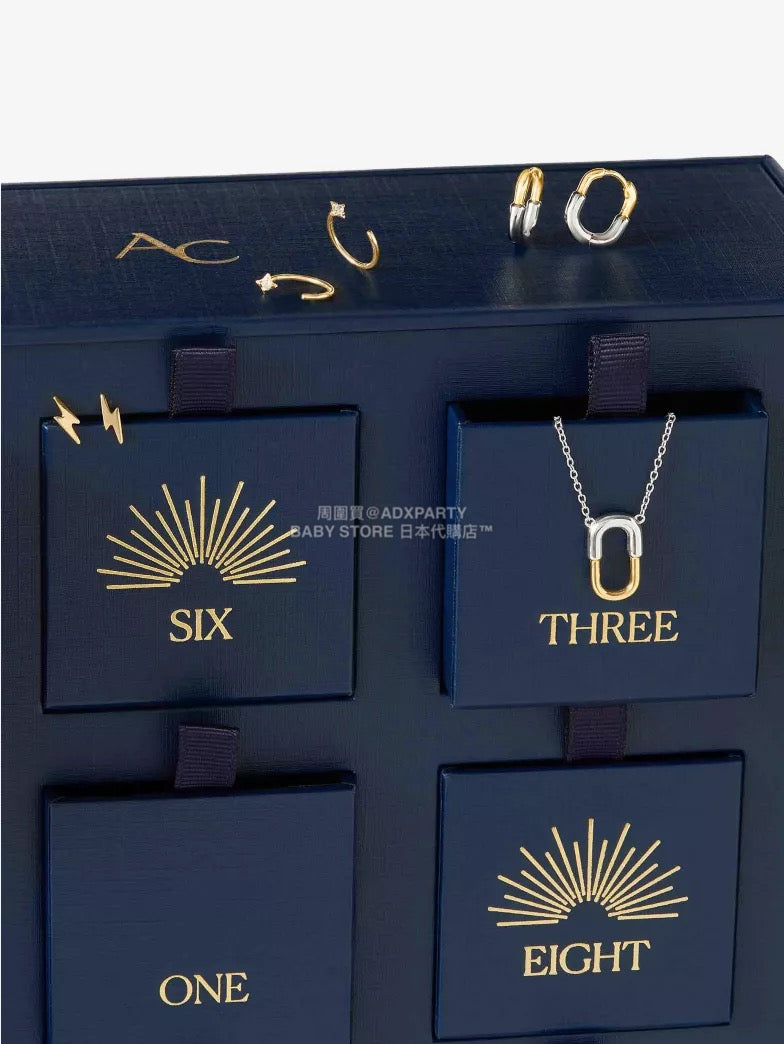 英美直送 ASTLEY CLARKE Worth £906 12-Day Limited-Edition 18ct Yellow-Gold Vermeil And Sterling-Silver 聖誕倒數日曆 大人款 聖誕快樂特輯 聖誕倒數日曆 滿$900可加$25免運 Christmas Advent Calendars 2025
