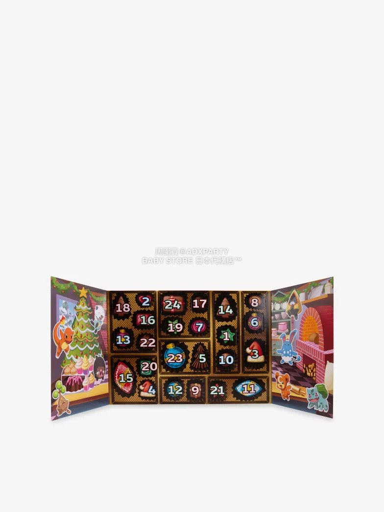 英美直送 POKEMON Battle Figure聖誕倒數日曆 兒童款 聖誕快樂特輯 聖誕倒數日曆 滿$900可加$25免運 Christmas Advent Calendars 2025