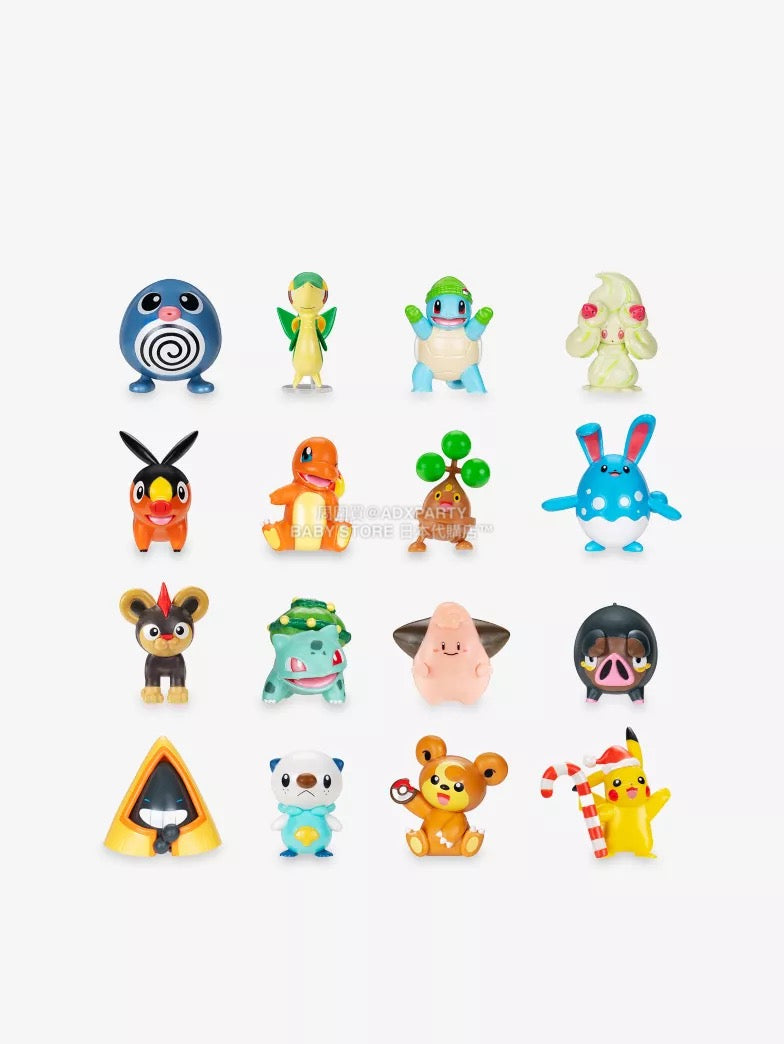 英美直送 POKEMON Battle Figure聖誕倒數日曆 兒童款 聖誕快樂特輯 聖誕倒數日曆 滿$900可加$25免運 Christmas Advent Calendars 2025