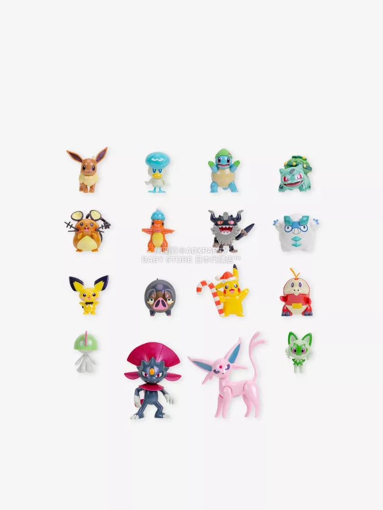英美直送 POKEMON Deluxe Holiday聖誕倒數日曆 兒童款 聖誕快樂特輯 聖誕倒數日曆 滿$900可加$25免運 Christmas Advent Calendars 2025
