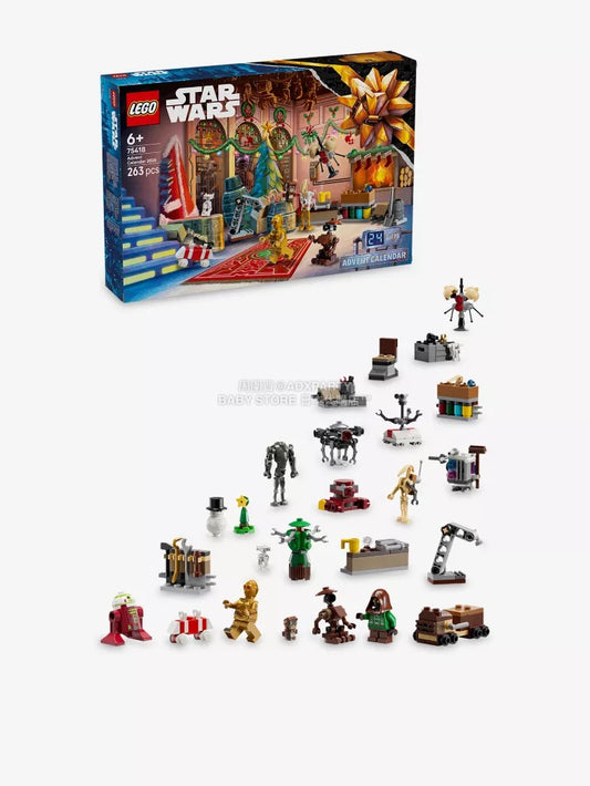英美直送 LEGO Star Wars聖誕倒數日曆 兒童款 聖誕快樂特輯 聖誕倒數日曆 滿$900可加$25免運 Christmas Advent Calendars 2025
