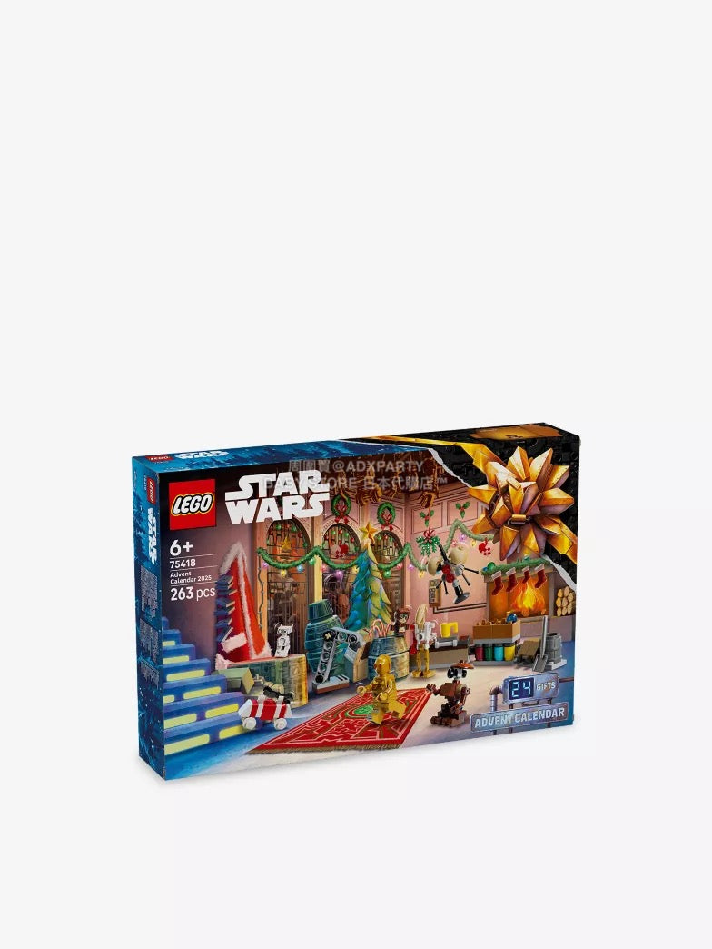 英美直送 LEGO Star Wars聖誕倒數日曆 兒童款 聖誕快樂特輯 聖誕倒數日曆 滿$900可加$25免運 Christmas Advent Calendars 2025