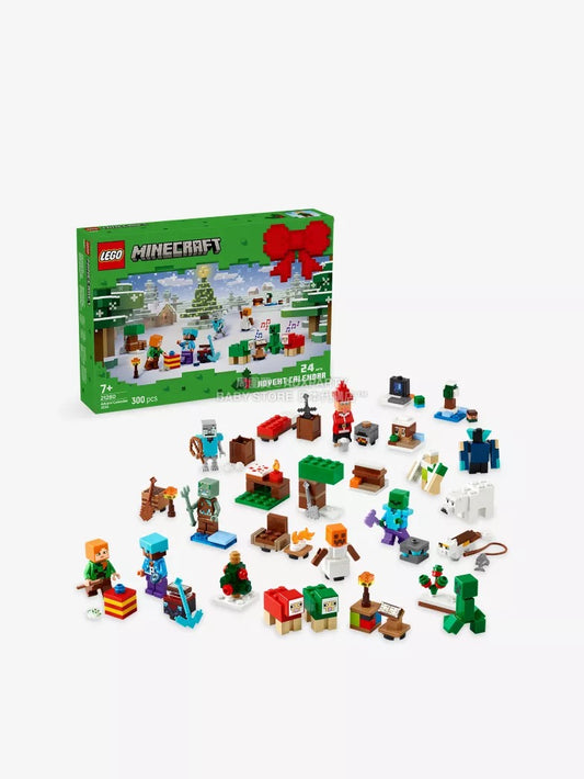 英美直送 LEGO Minecraft聖誕倒數日曆 兒童款 聖誕快樂特輯 聖誕倒數日曆 滿$900可加$25免運 Christmas Advent Calendars 2025