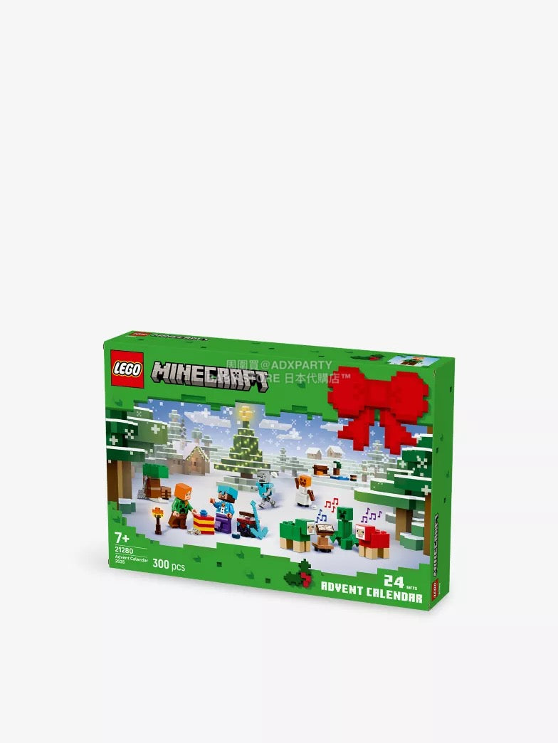 英美直送 LEGO Minecraft聖誕倒數日曆 兒童款 聖誕快樂特輯 聖誕倒數日曆 滿$900可加$25免運 Christmas Advent Calendars 2025