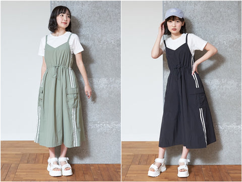 日本童裝  LoveTC 吊帶連身裙＋短袖T恤套裝 140-170cm 女童款 夏季 DRESSES TOPS