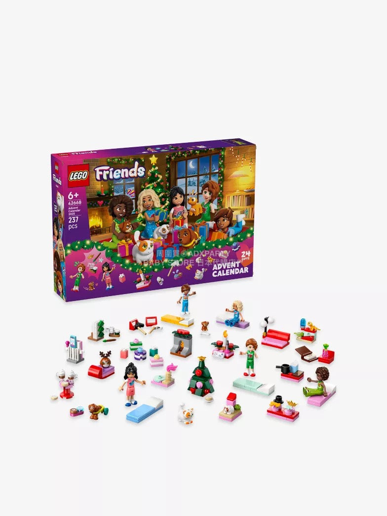 英美直送 LEGO Friends聖誕倒數日曆 兒童款 聖誕快樂特輯 聖誕倒數日曆 滿$900可加$25免運 Christmas Advent Calendars 2025