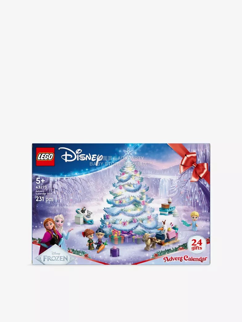 英美直送 LEGO Disney’s Frozen聖誕倒數日曆 兒童款 聖誕快樂特輯 聖誕倒數日曆 滿$900可加$25免運 Christmas Advent Calendars 2025