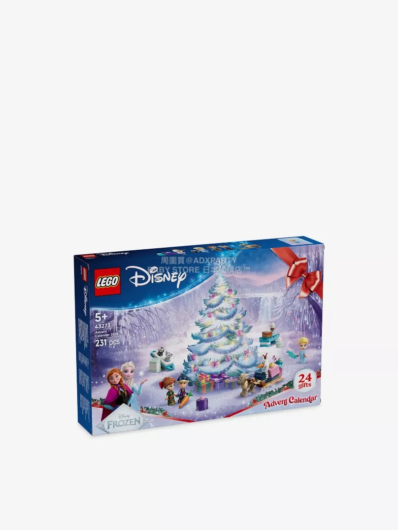 英美直送 LEGO Disney’s Frozen聖誕倒數日曆 兒童款 聖誕快樂特輯 聖誕倒數日曆 滿$900可加$25免運 Christmas Advent Calendars 2025