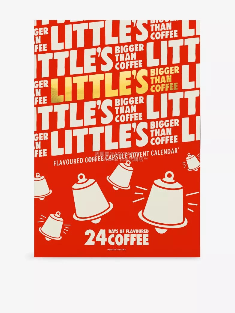 英美直送 LITTLE'S Coffee Flavoured Nespresso聖誕倒數日曆 大人款 聖誕快樂特輯 聖誕倒數日曆 滿$900可加$25免運 Christmas Advent Calendars 2025