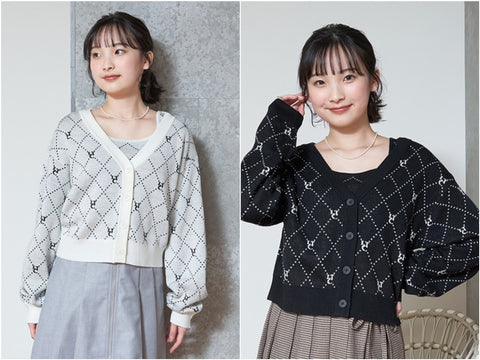 日本童裝  LoveTC 針織外套＋背心一套 140-160cm 女童款 春季 OUTERWEAR TOPS