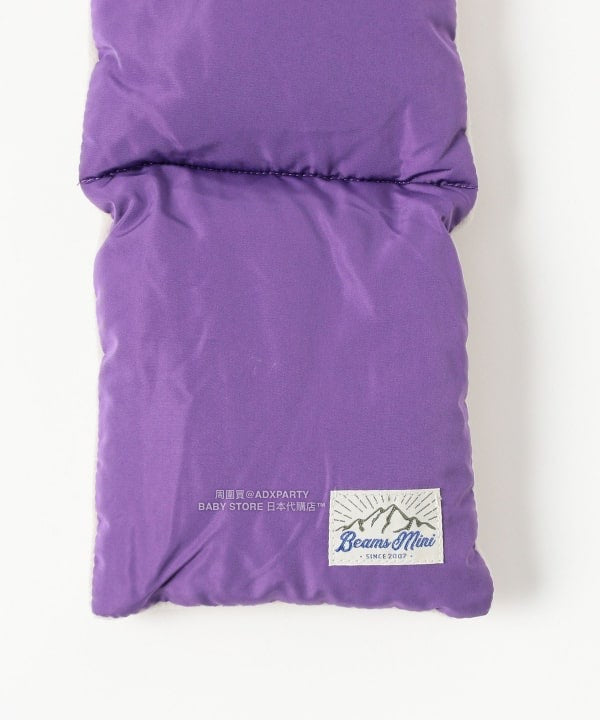 日本直送 BEAMS mini 夾棉抓毛頸巾 頸巾系列