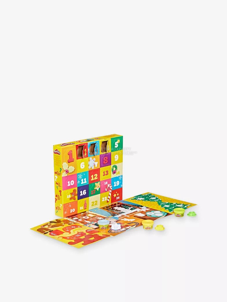 英美直送 PLAYDOH Play-Doh Holiday聖誕倒數日曆 兒童款 聖誕快樂特輯 聖誕倒數日曆 滿$900可加$25免運 Christmas Advent Calendars 2025