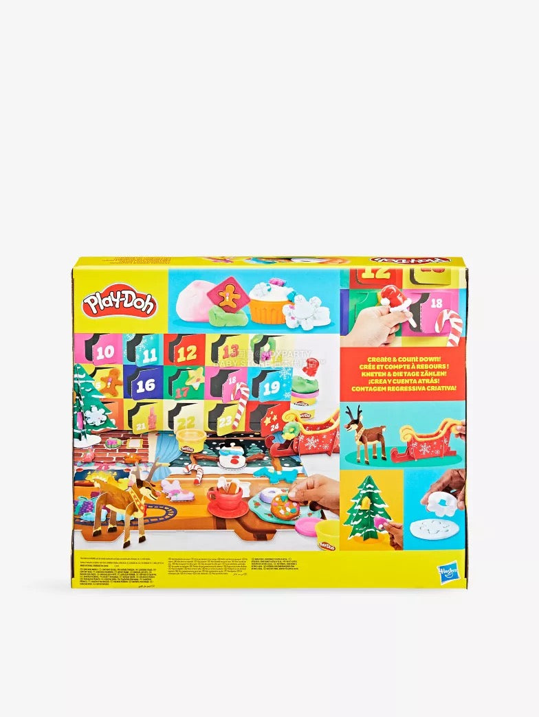 英美直送 PLAYDOH Play-Doh Holiday聖誕倒數日曆 兒童款 聖誕快樂特輯 聖誕倒數日曆 滿$900可加$25免運 Christmas Advent Calendars 2025