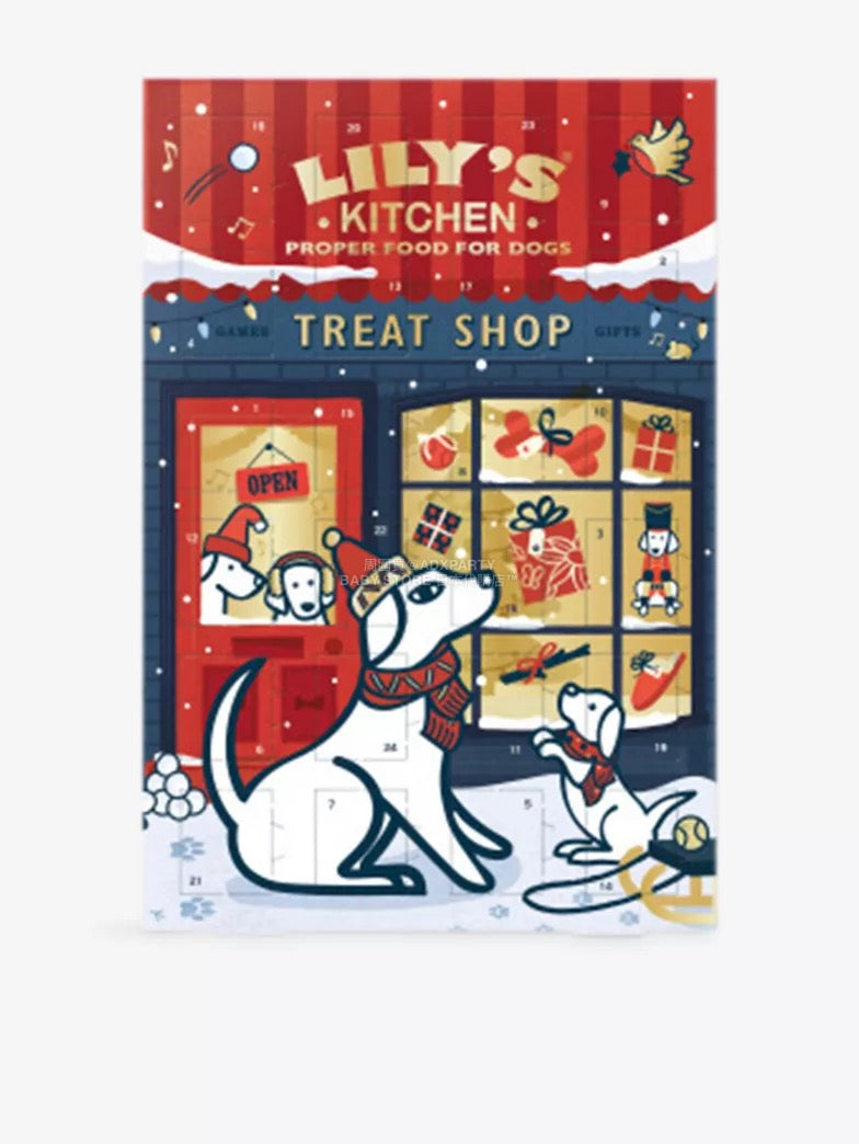 英美直送 LILY'S KITCHEN Pet Dog 寵物食用 聖誕倒數日曆 大人款 聖誕快樂特輯 聖誕倒數日曆 滿$900可加$25免運 Christmas Advent Calendars 2025
