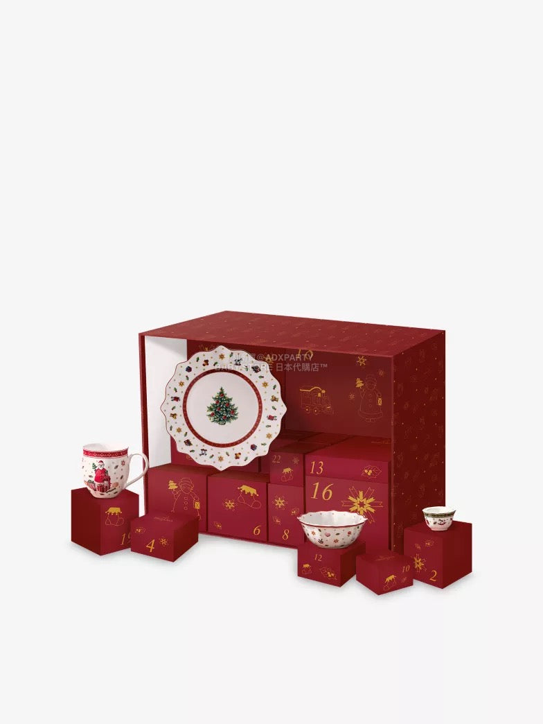英美直送 VILLEROY & BOCH Christmas Toys聖誕倒數日曆 大人款 聖誕快樂特輯 聖誕倒數日曆 滿$900可加$25免運 Christmas Advent Calendars 2025