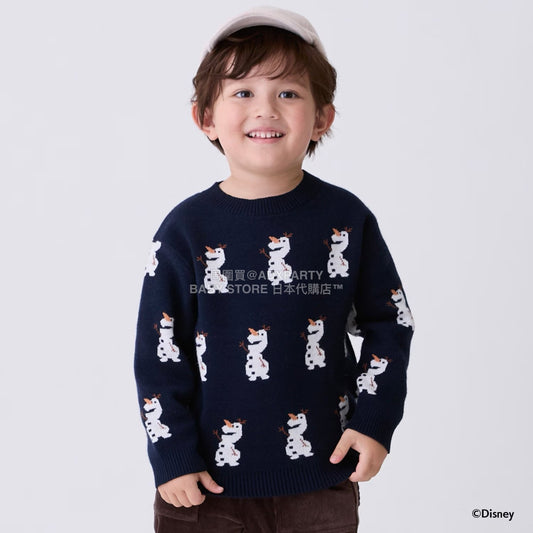 日本童裝 pe#main x Disney 針織毛衣 80-130cm 男童款 秋季 TOPS
