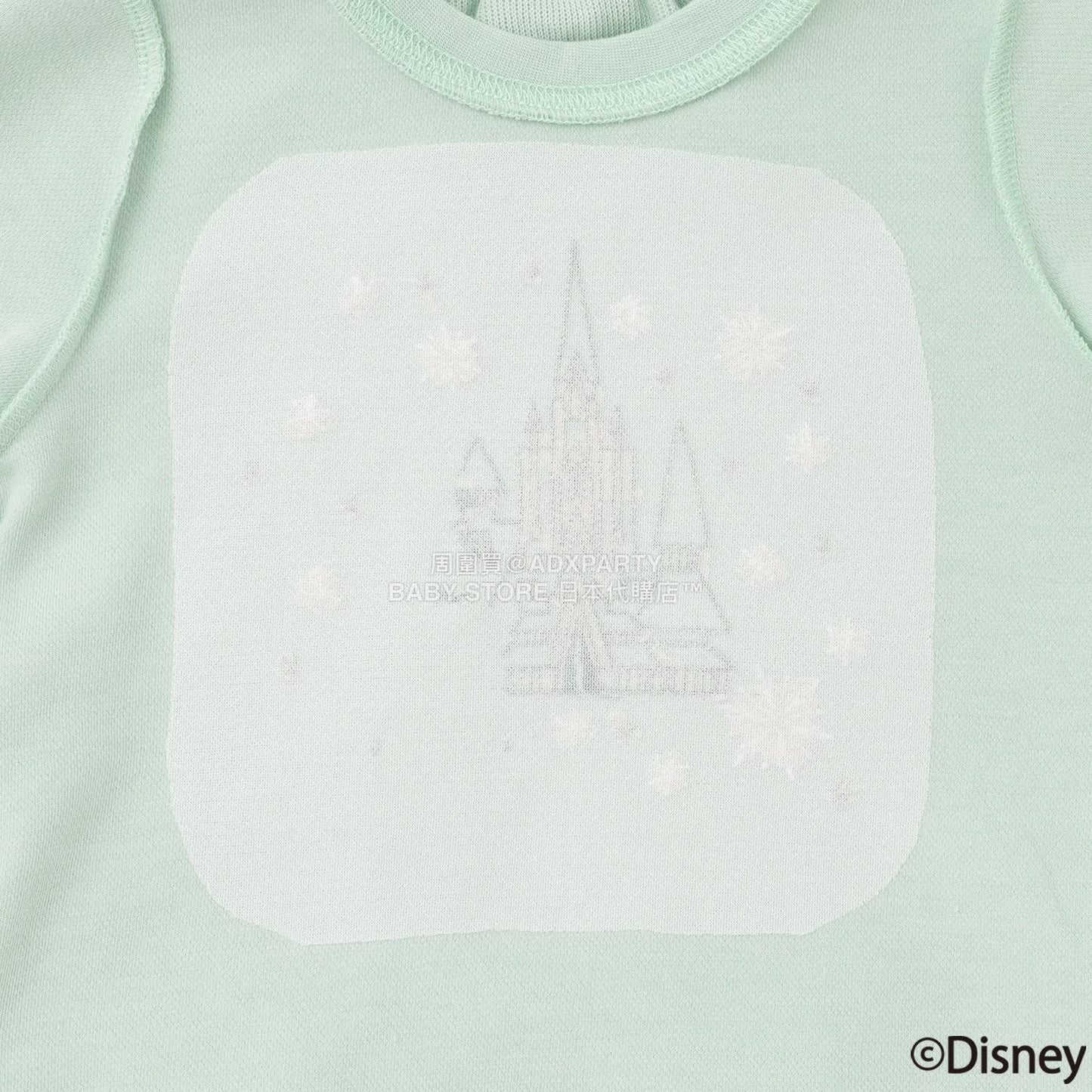 日本童裝 pe#main x Disney 公主刺繡圖案上衣 80-130cm 女童款 秋季 TOPS