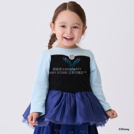 日本童裝 pe#main x Disney 公主上衣 80-130cm 女童款 秋季 TOPS