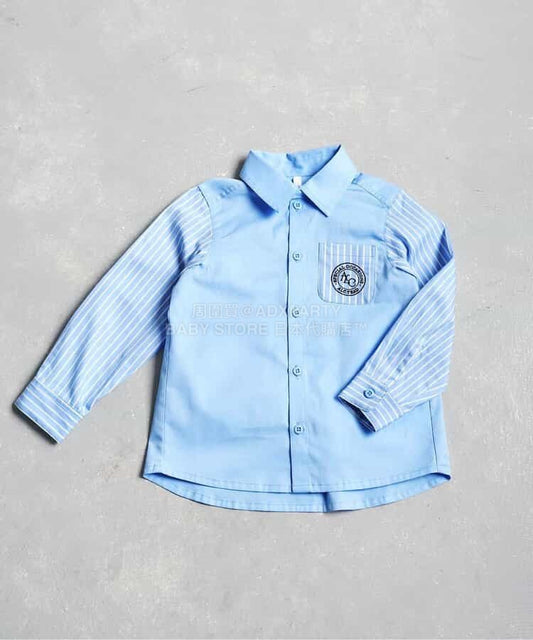 日本童裝 apres les cours 襯衫 90-130cm 男童款 春季 TOPS 面試/宴會/表演