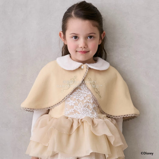 日本童裝 pe#main x Disney 公主小披肩 80-130cm 女童款 秋季 OUTERWEAR