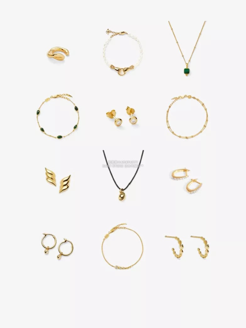 英美直送 MISSOMA Gold Jewellery Worth £963聖誕倒數日曆 大人款 聖誕快樂特輯 聖誕倒數日曆 滿$900可加$25免運 Christmas Advent Calendars 2025