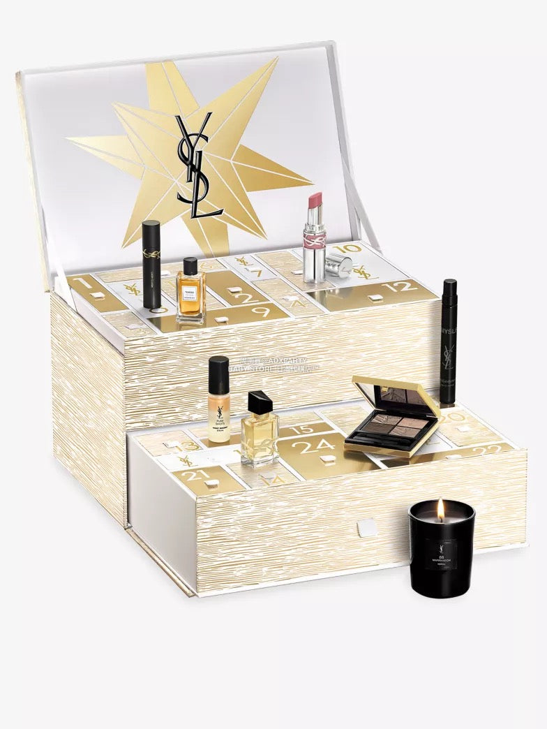 英美直送 YVES SAINT LAURENT YSL聖誕倒數日曆 大人款 聖誕快樂特輯 聖誕倒數日曆 滿$900可加$25免運 Christmas Advent Calendars 2025