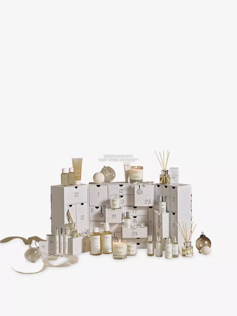 英美直送 THE WHITE COMPANY Worth Over £319聖誕倒數日曆 大人款 聖誕快樂特輯 聖誕倒數日曆 滿$900可加$25免運 Christmas Advent Calendars 2025