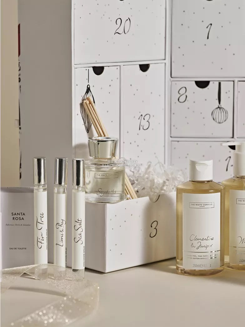 英美直送 THE WHITE COMPANY Worth Over £319聖誕倒數日曆 大人款 聖誕快樂特輯 聖誕倒數日曆 滿$900可加$25免運 Christmas Advent Calendars 2025