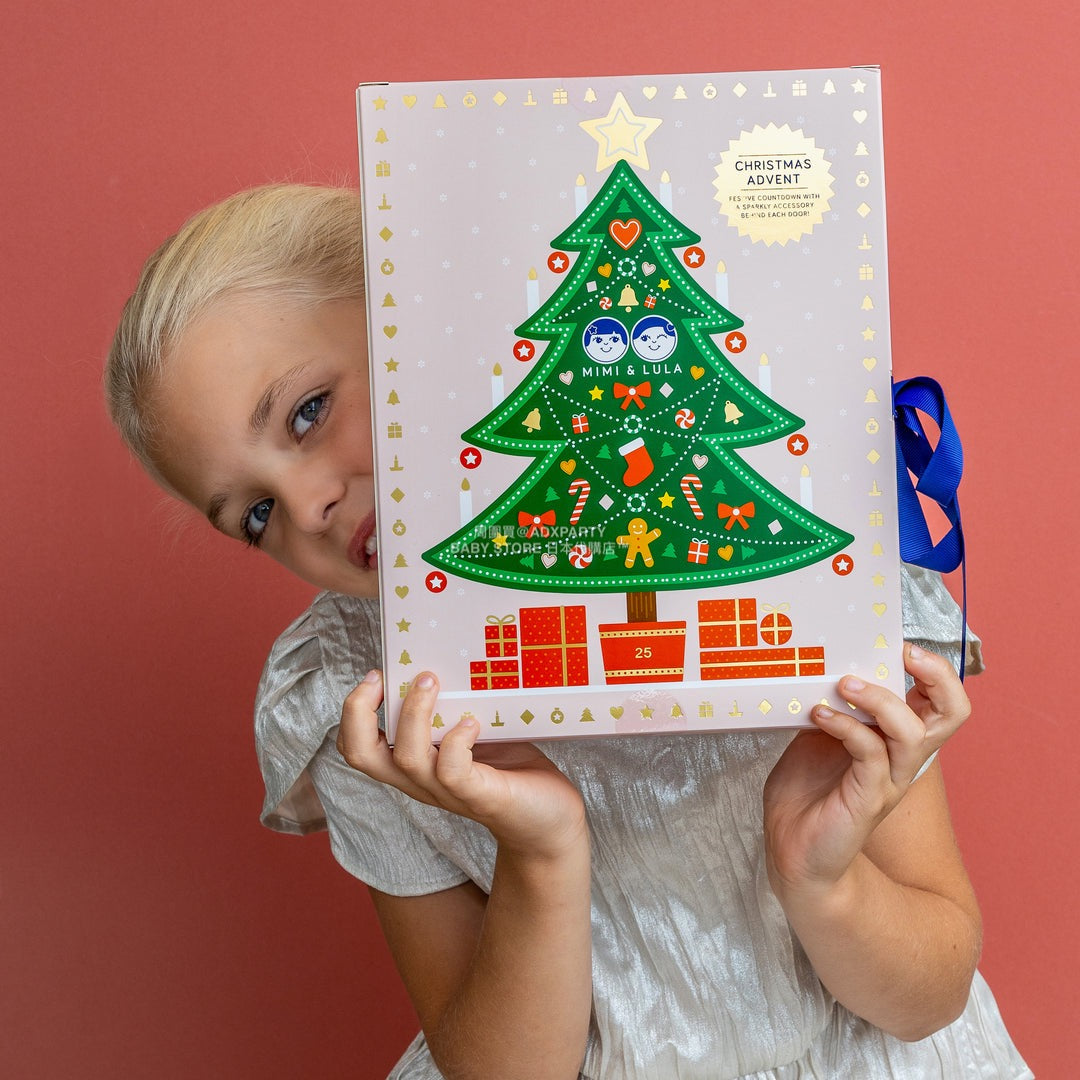 英美直送 MIMI & LULA Christmas Tree聖誕倒數日曆 兒童款 聖誕快樂特輯 聖誕倒數日曆 滿$900可加$25免運 Christmas Advent Calendars 2025