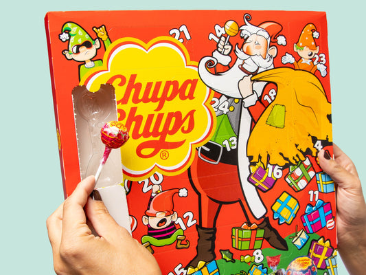 英美直送 CHUPA CHUPS Chupa Chups糖果聖誕倒數日曆 大人款/兒童款 聖誕快樂特輯 聖誕倒數日曆 不參與$900免運 滿$900可加$25免運 Christmas Advent Calendars 2025