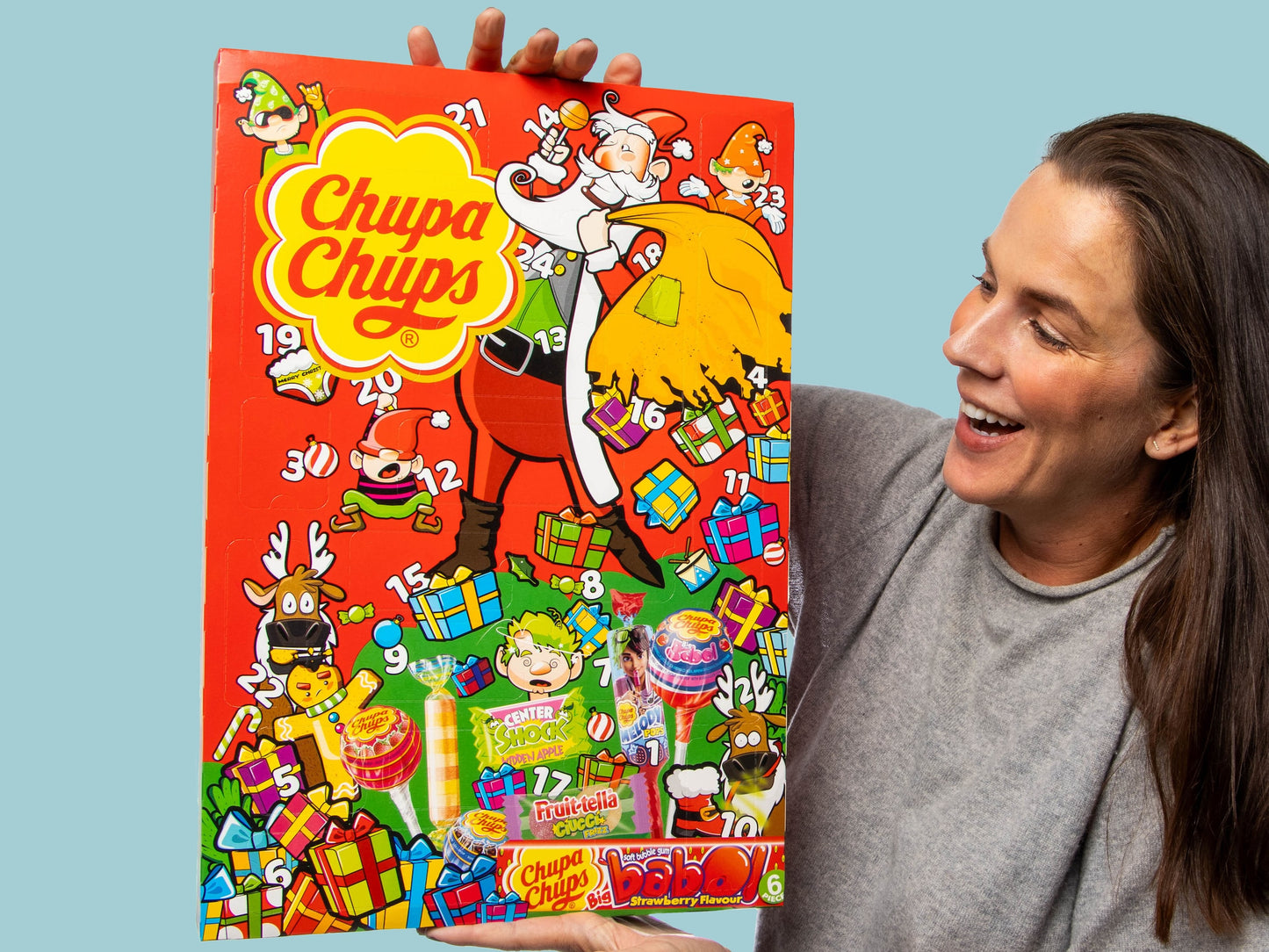英美直送 CHUPA CHUPS Chupa Chups糖果聖誕倒數日曆 大人款/兒童款 聖誕快樂特輯 聖誕倒數日曆 不參與$900免運 滿$900可加$25免運 Christmas Advent Calendars 2025