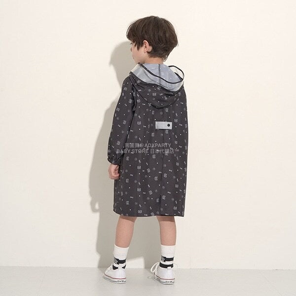 日本直送 b・ROOM 雨衣 100-130cm 下雨天系列