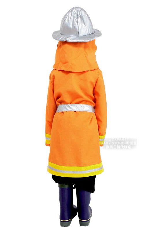 Japanese direct firefighter 120cm boy's Halloween Cosplay costume Halloween ghost special AAA