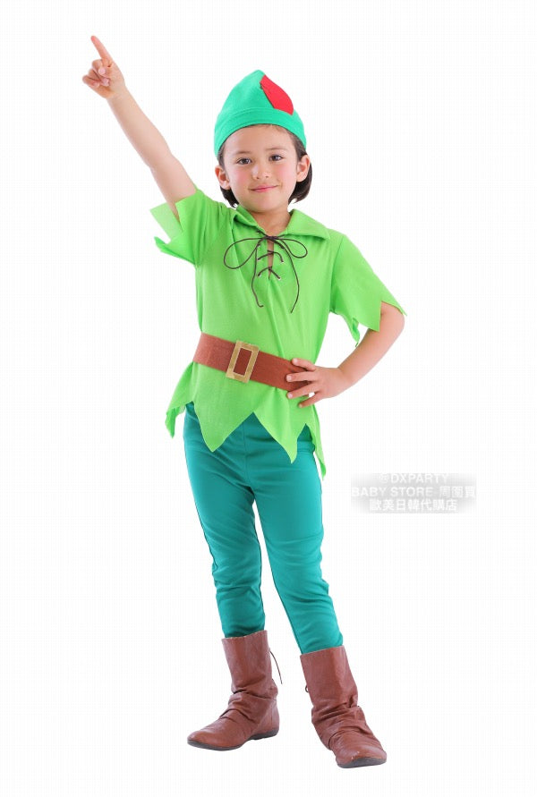 Japan direct delivery Peter Pan 100/140cm boy's Halloween Cosplay costume Halloween Ghost Special AAA