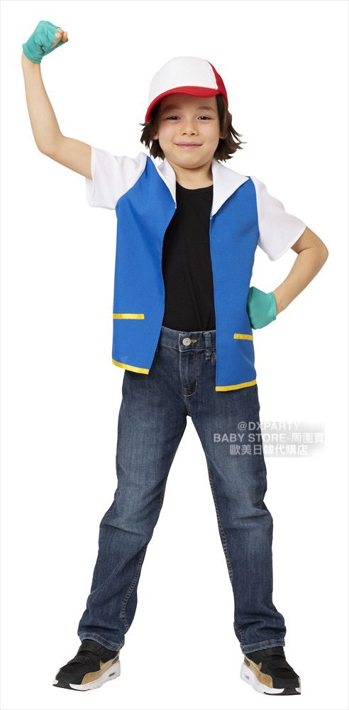 Japanese direct delivery Xiaozhi 100-140cm boy's Halloween Cosplay costume Halloween Ghost Special AAA