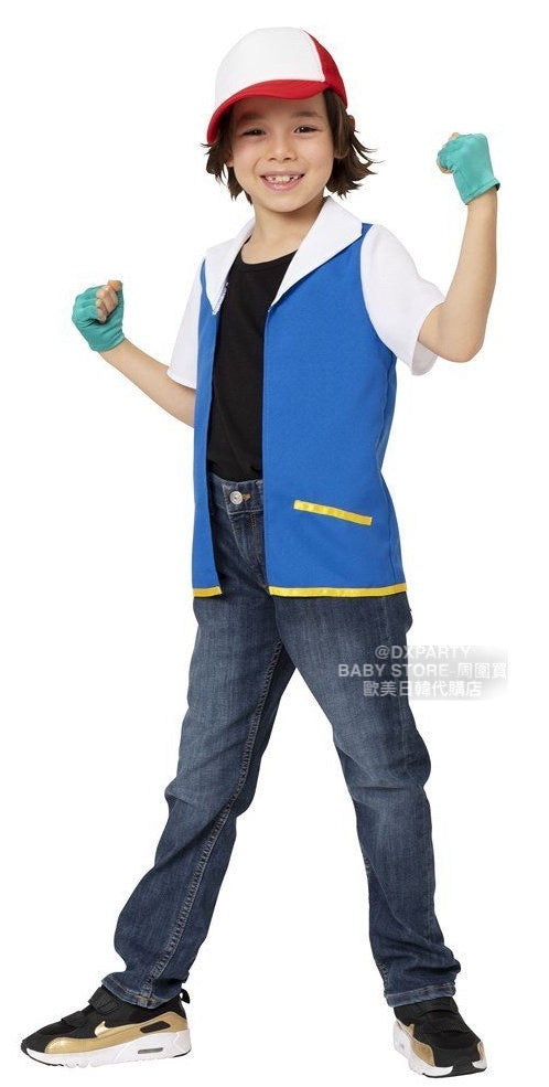 Japanese direct delivery Xiaozhi 100-140cm boy's Halloween Cosplay costume Halloween Ghost Special AAA