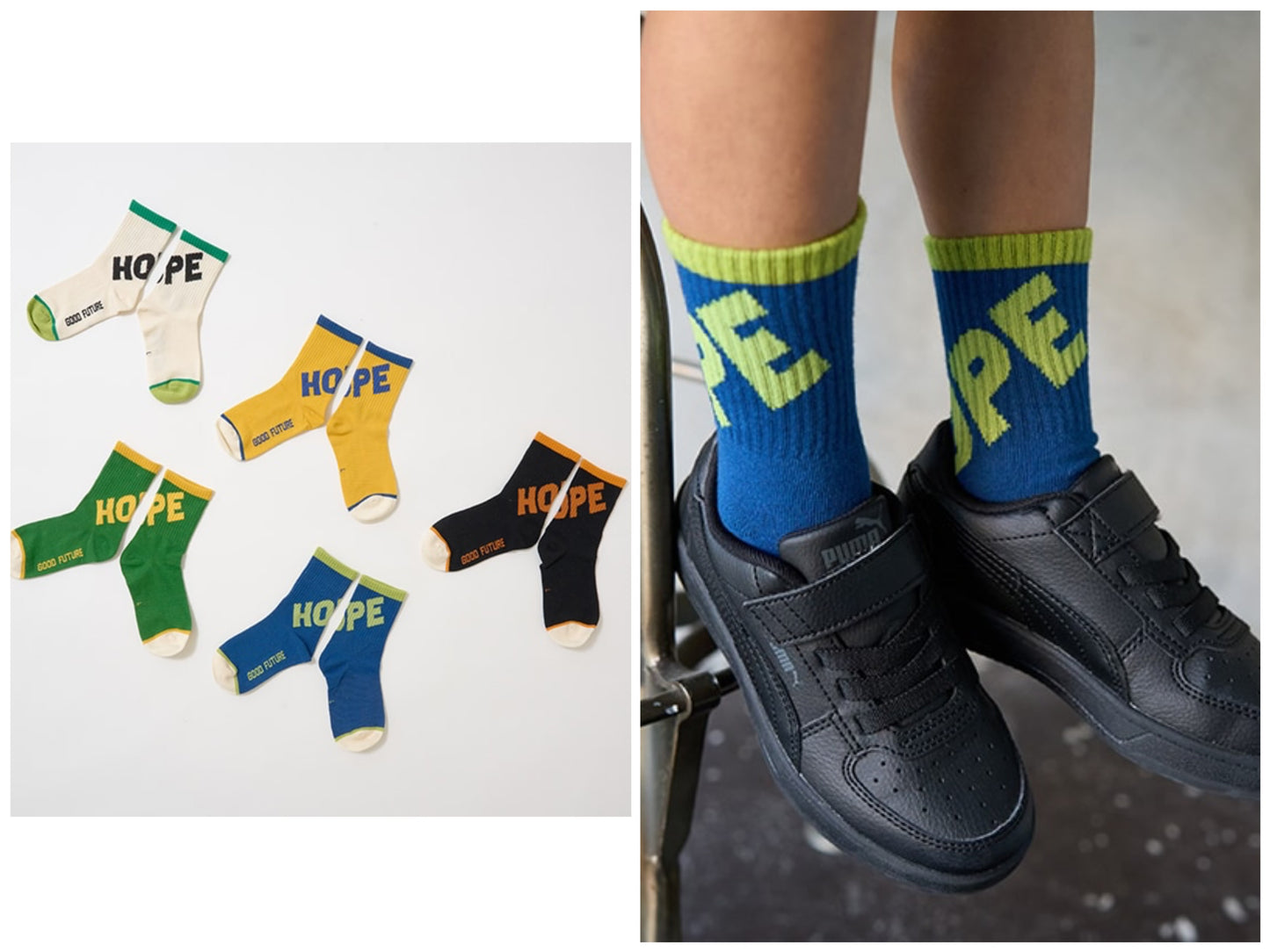 b・ROOM Socks (1 pair, 17-19cm) Direct from Japan