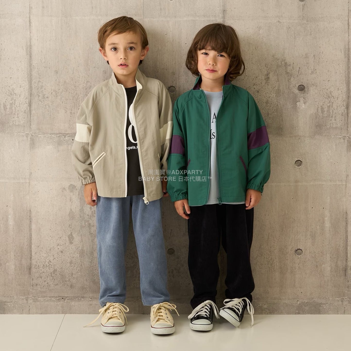 日本童裝 b・R# 針織燈芯絨褲 100-140cm 男童款 秋季 PANTS