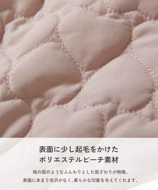 日本童裝 dev!rock 心型絎縫短褲 100-160cm 女童款 冬季 PANTS