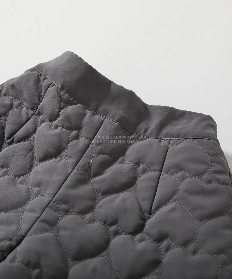 日本童裝 dev!rock 心型絎縫短褲 100-160cm 女童款 冬季 PANTS