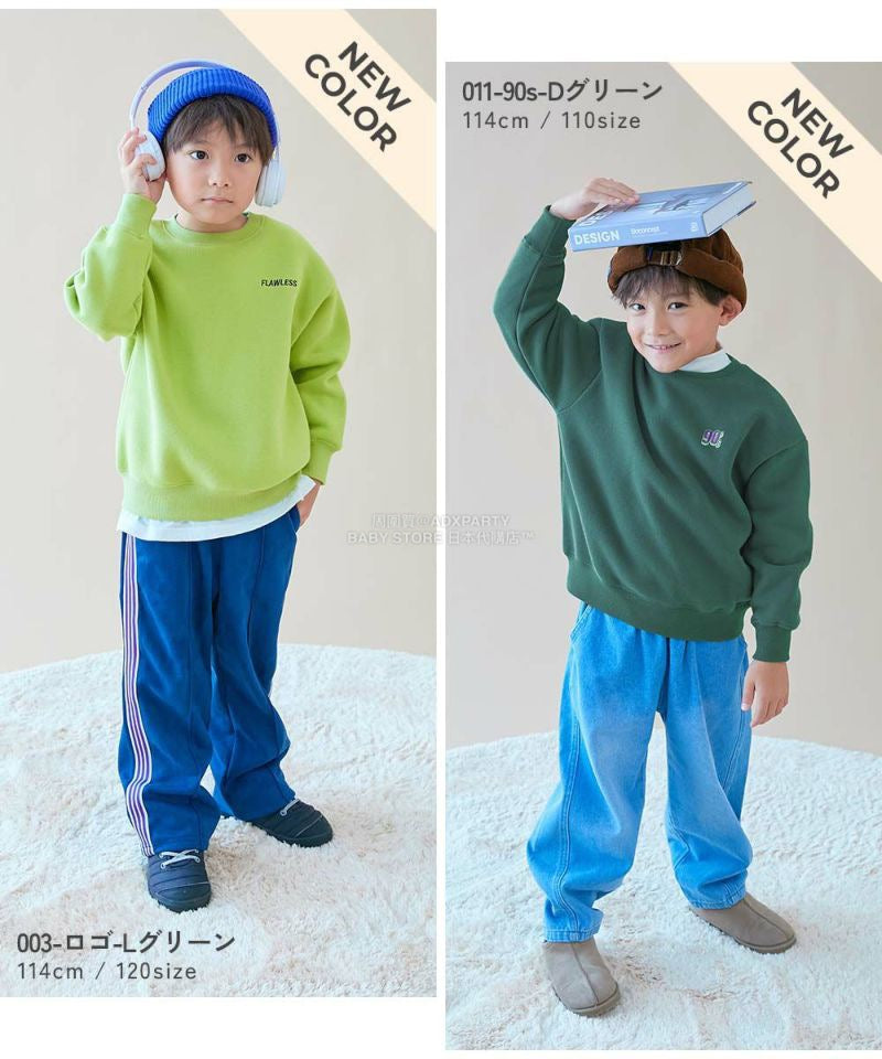 日本童裝 dev!rock 抓毛刺繡衛衣 100-160cm 男童款/女童款 冬季 TOPS