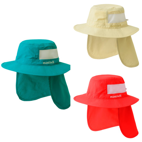 日本直送 mont-bell 防UV/ 速乾 漁夫帽 51-54cm 夏季 帽系列