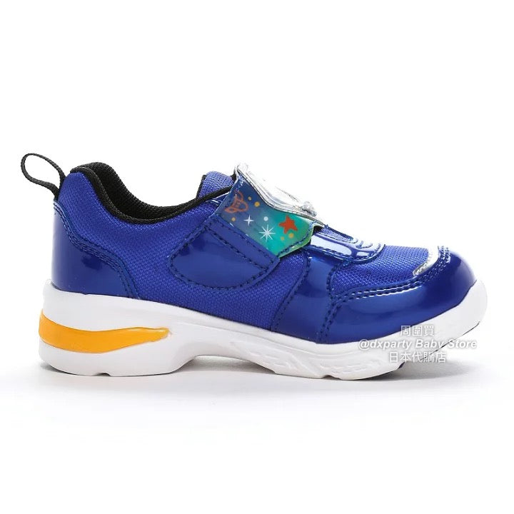 Moonstar x Disney Antibacterial and Deodorant LED Sneakers (Direct from Japan) - Healthy Functional Children's Shoes (14-19cm) - Boys' Shoes