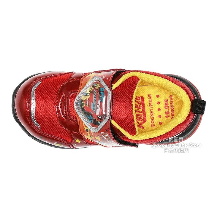 Moonstar x Disney Antibacterial and Deodorant LED Sneakers (Direct from Japan) - Healthy Functional Children's Shoes (14-19cm) - Boys' Shoes
