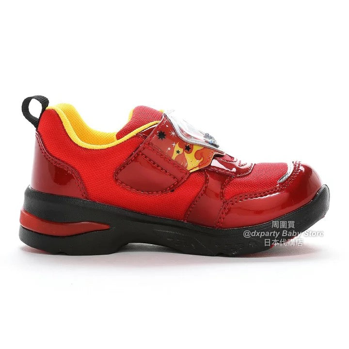 Moonstar x Disney Antibacterial and Deodorant LED Sneakers (Direct from Japan) - Healthy Functional Children's Shoes (14-19cm) - Boys' Shoes