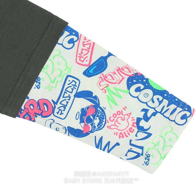 Japanese BDL x Disney Printed Two-Piece Top (90-140cm) for Boys (Summer)