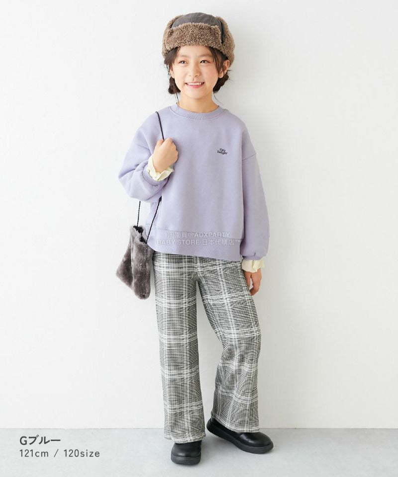 日本童裝 dev!rock 抓毛拼袖可愛衛衣 100-160cm 女童款 冬季 TOPS