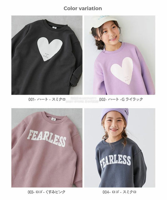 日本童裝 dev!rock 抓毛印花衛衣連身裙 100-160cm 女童款 冬季 DRESSES